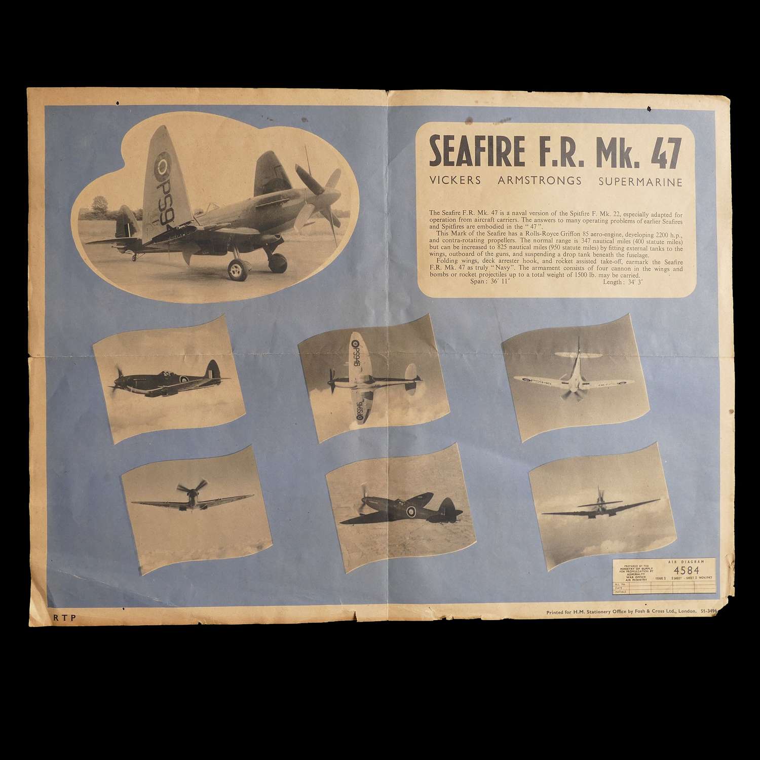 Air diagram - Seafire F.R. Mk.47