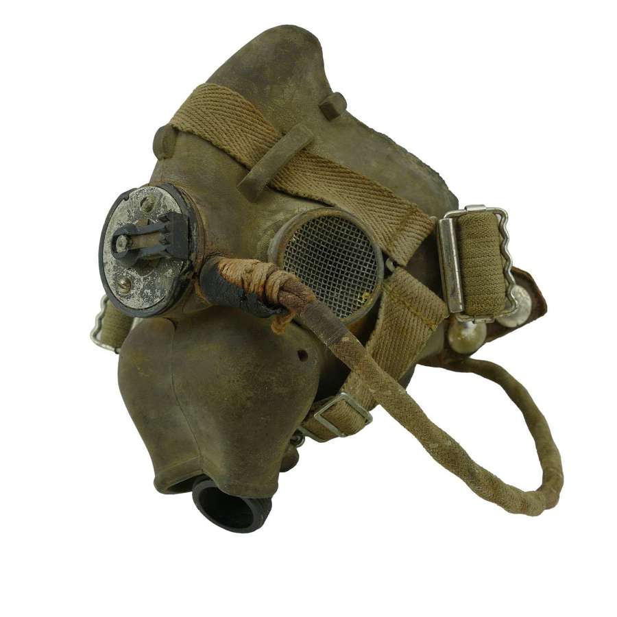 RAF H-type oxygen mask, WW2 dated