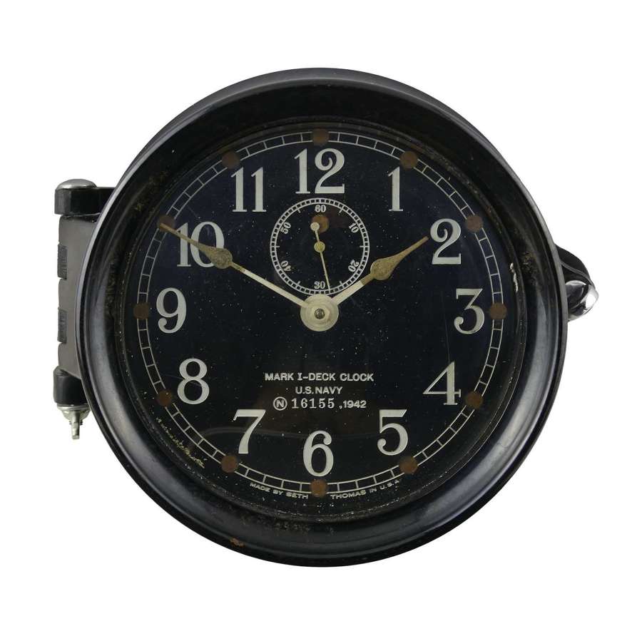 USN deck clock, Mk.1 c.1942
