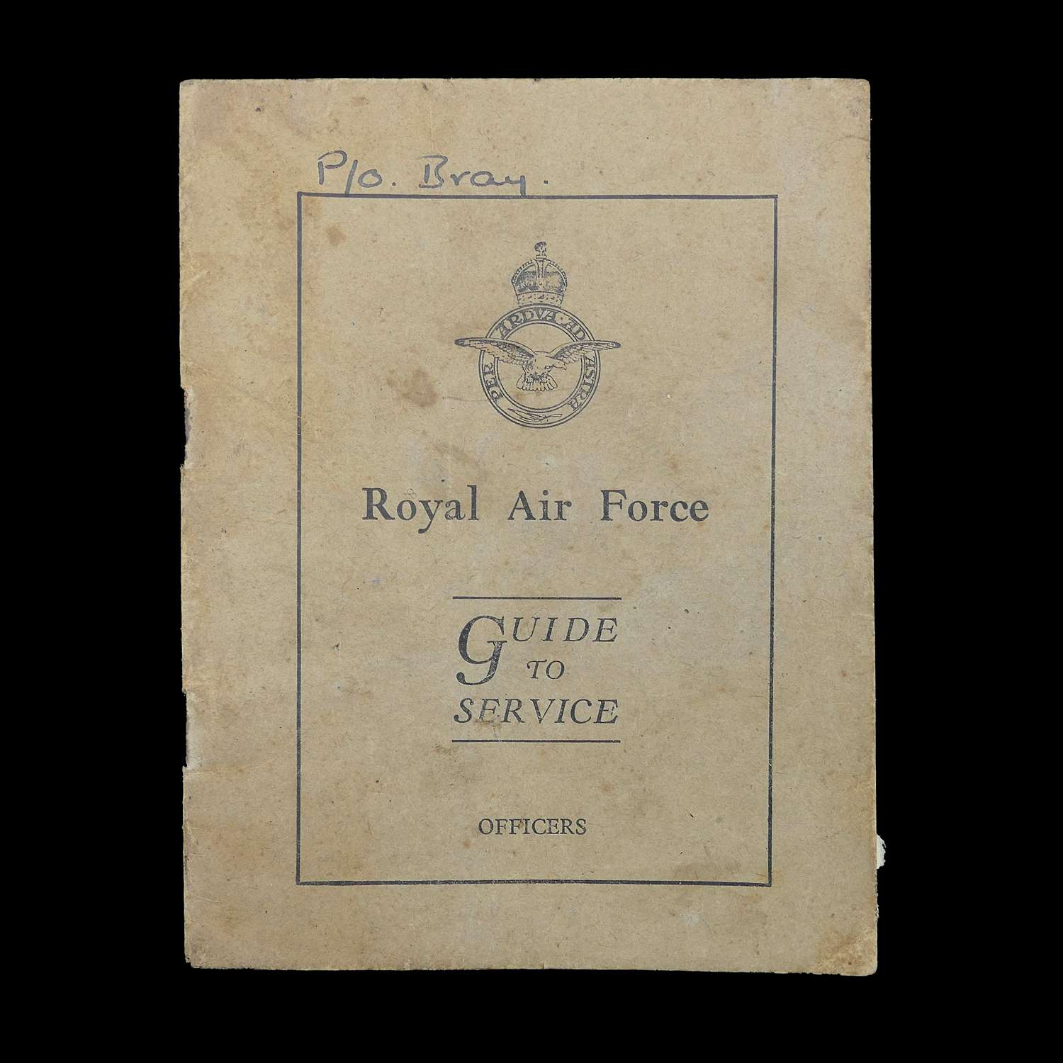RAF Guide To Service - Officers, 1942