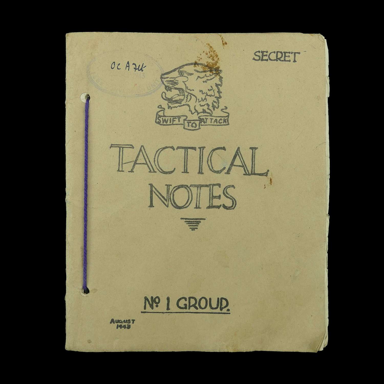 RAF Bomber Command Tactical Notes, 1 Group, 1943