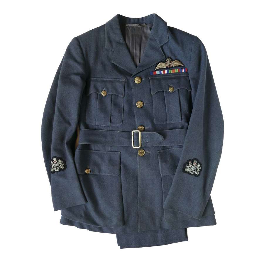 RAF pilot's service dress uniform - history