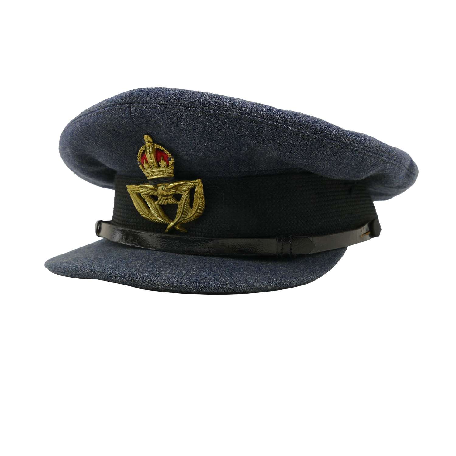 RAF warrant officer rank service dress cap - history