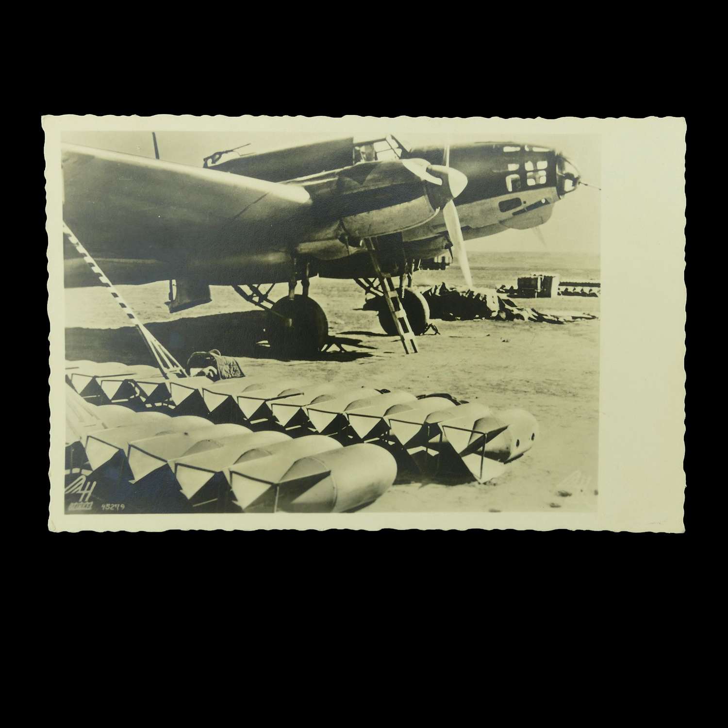 German postcard - Heinkel He111