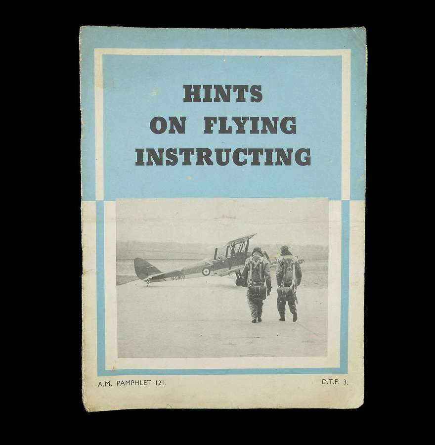 Air Ministry pamphlet - Hints on Flying Instructing