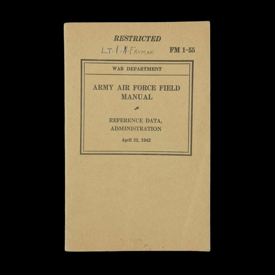 Army Air Force field manual