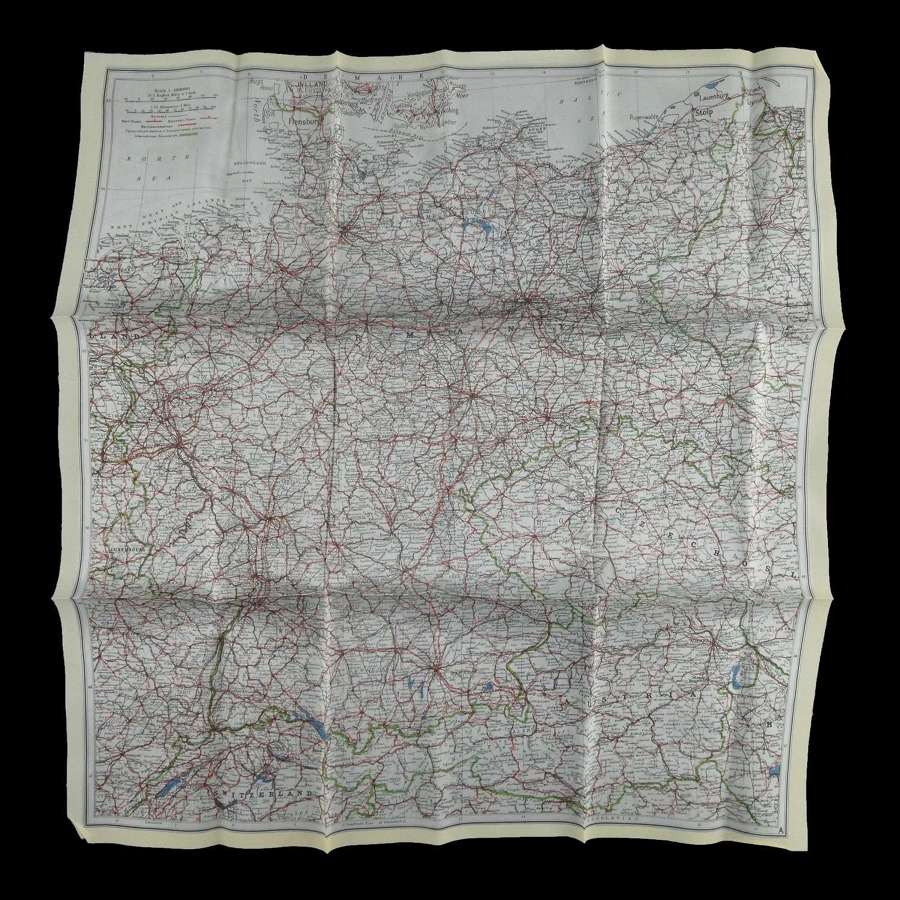 RAF escape & evasion map, Germany