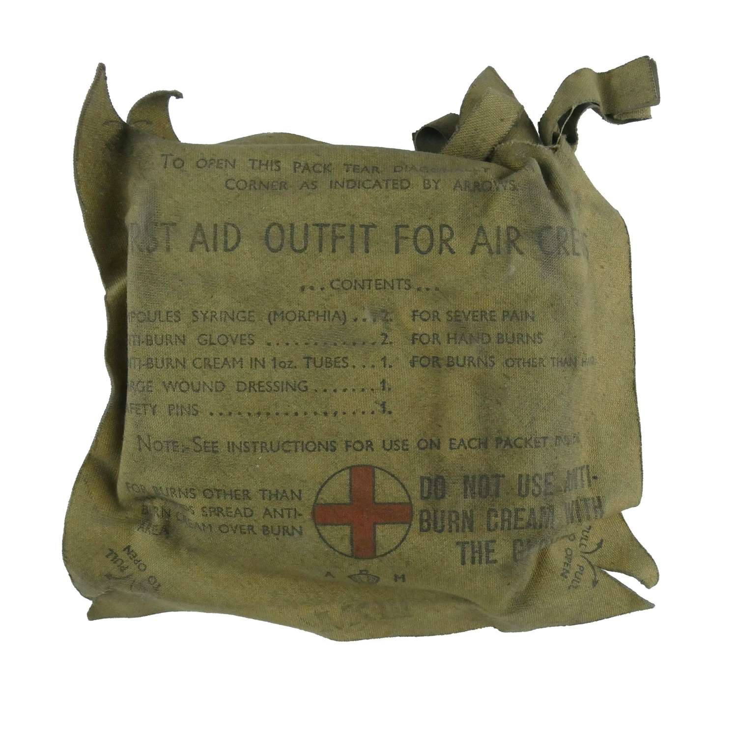 RAF First Aid Outfit For Aircrews, Mk.III - history