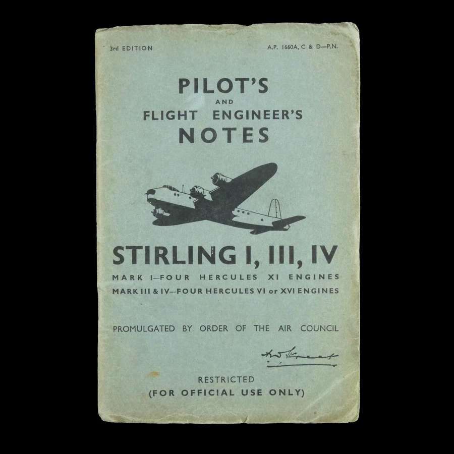 RAF pilot's notes - Stirling I, II, IV