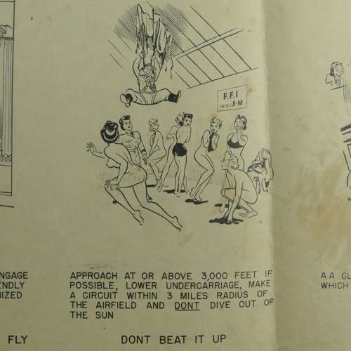 USAAF / RAF poster : Avoiding friendly AA fire