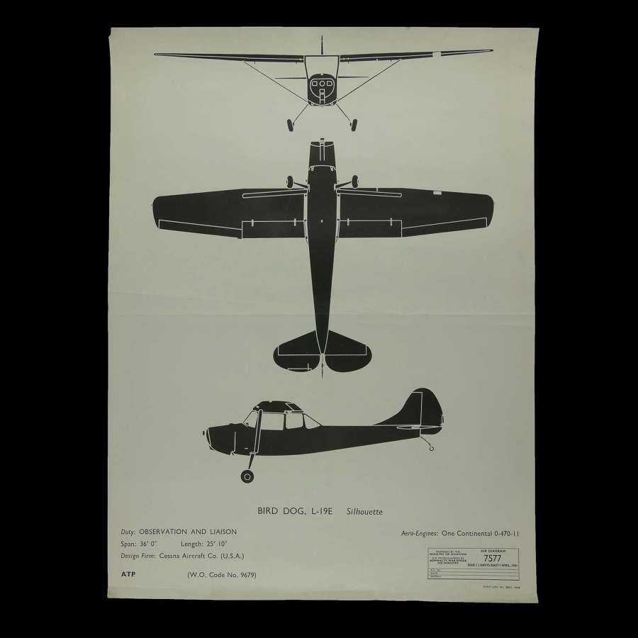 RAF Air Diagram - Bird Dog, L-19E