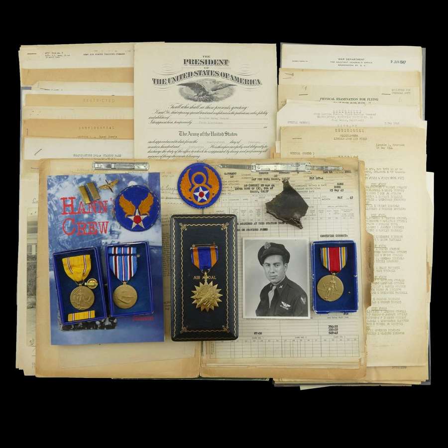 USAAF 8th AF paperwork/air medal grouping - full tour