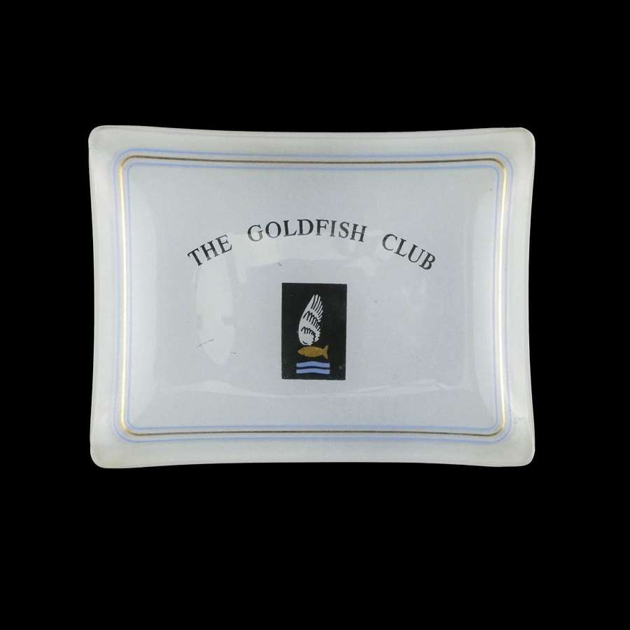 RAF Goldfish club ashtray - history