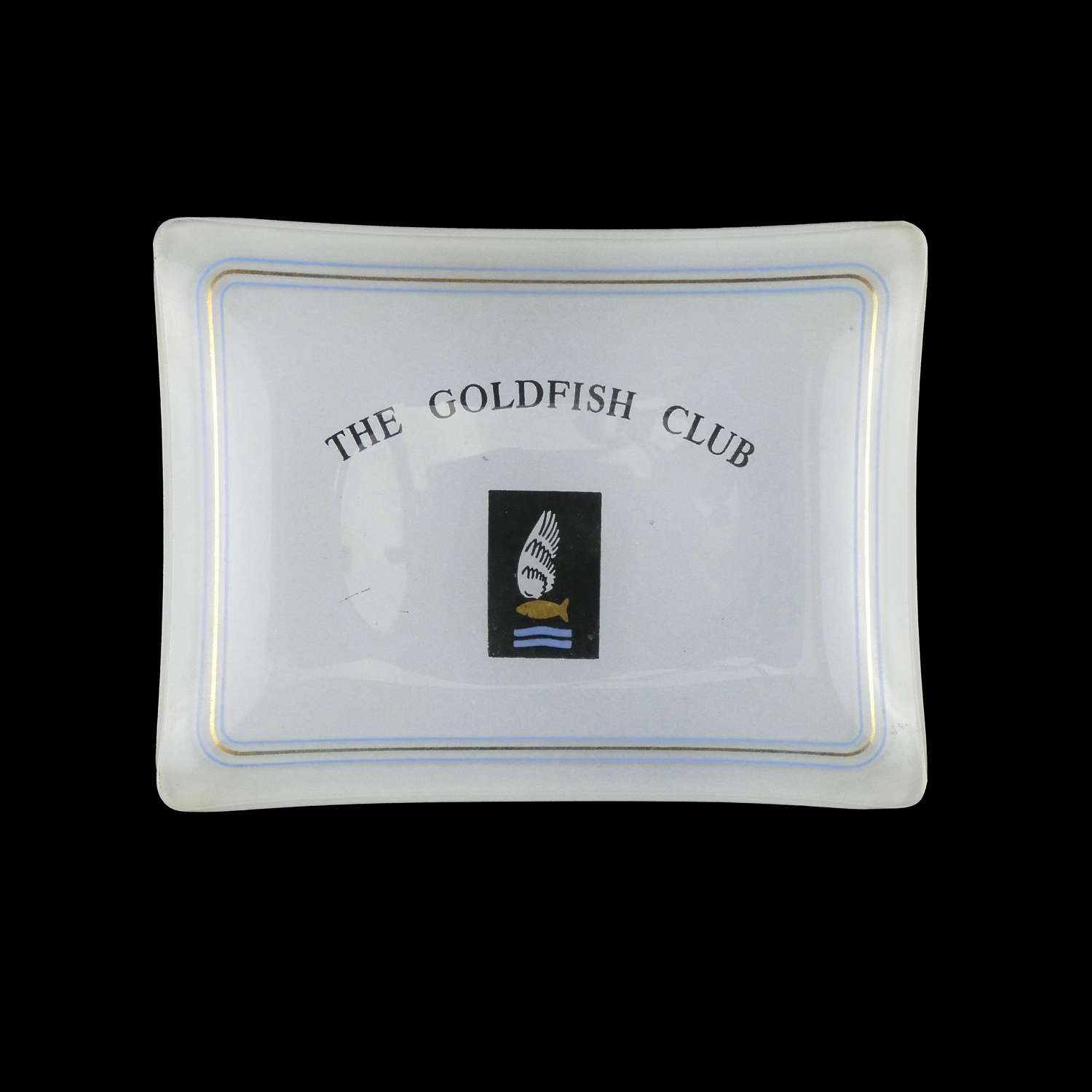 RAF Goldfish club ashtray - history