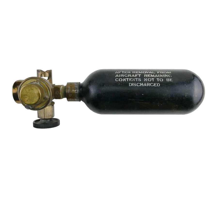 RAF aircrew portable oxygen cylinder, Mk.1A, 1940
