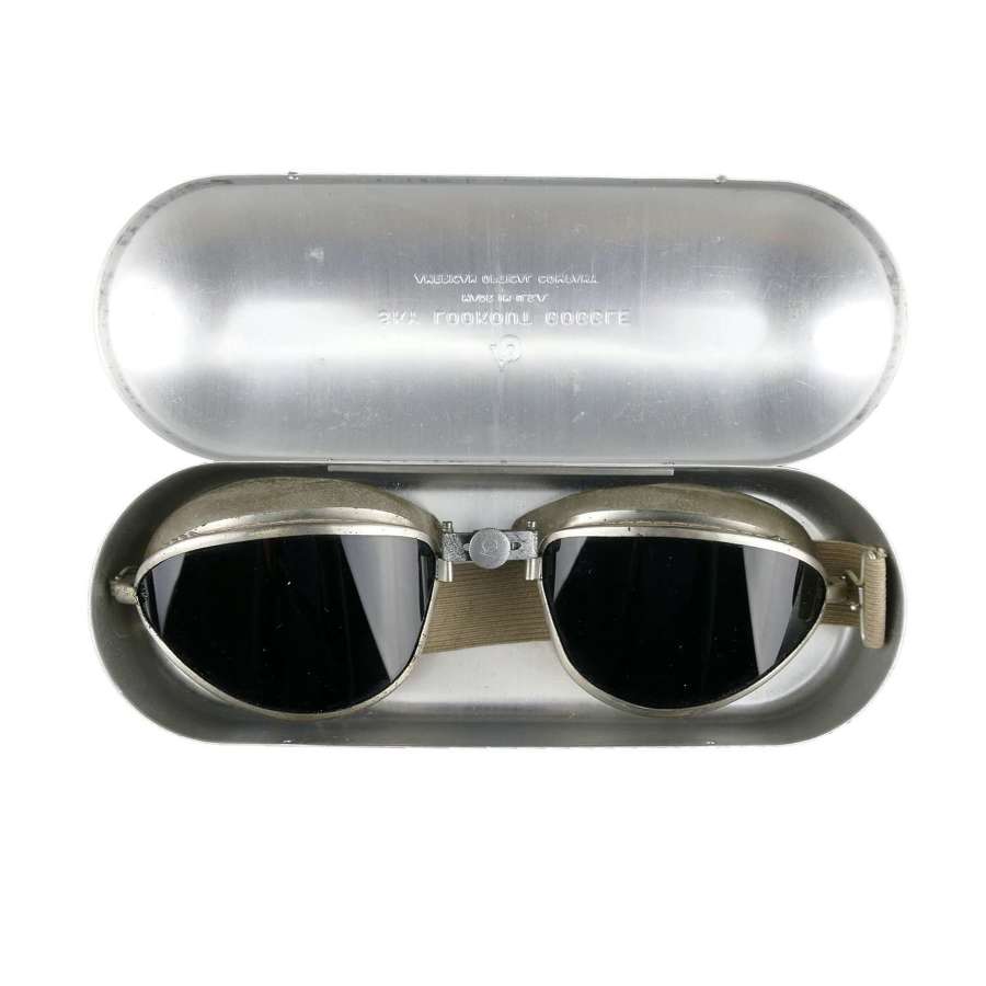 USAAF Sky Lookout goggles, cased