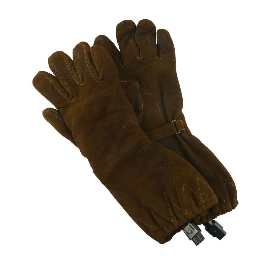 RAF / RAE electrically heated flying gloves