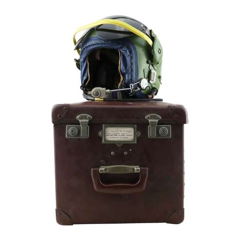 RAF Mk.2A flying helmet, cased