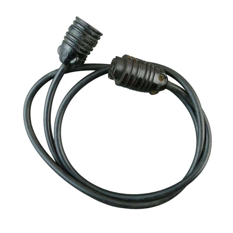 Luftwaffe flying helmet extension cord