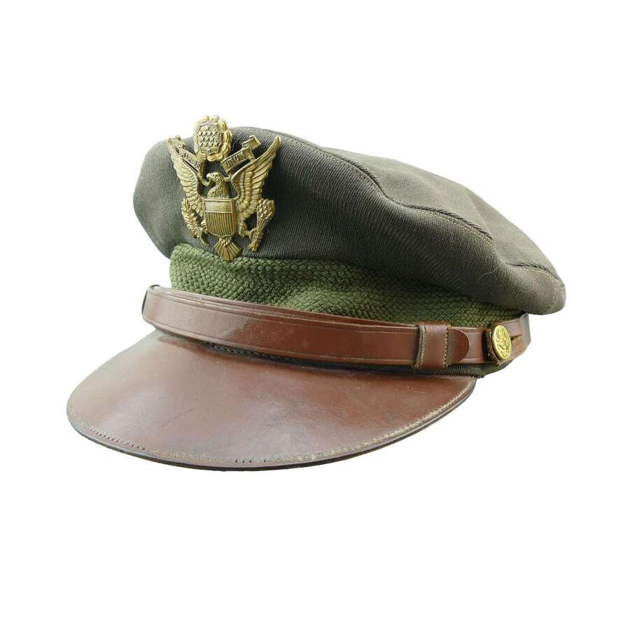 USAAF 'crusher' visor cap, ETO history
